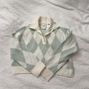 Abercrombie & fitch collared sweater - NWT!